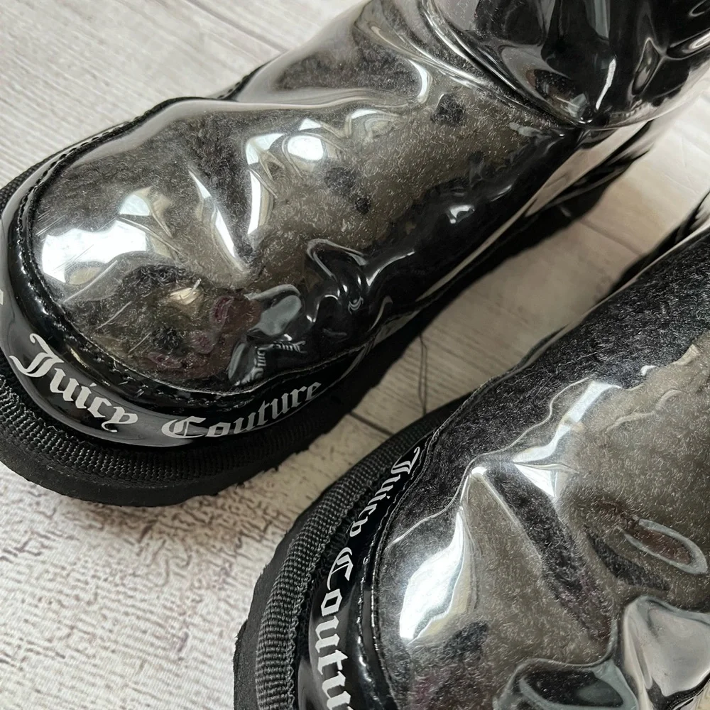 Juicy Couture black little girls boots sz 3